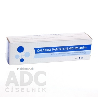 FIX CALCIUM PANTOTHENICUM krém 1x30 g