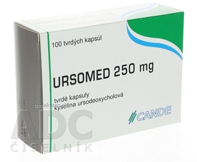 URSOMED 250 mg cps dur (blis.PVC/Al) 1x100 ks