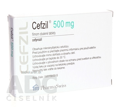 CEFZIL 500 mg tbl flm (blis.PVC/PVDC/Al) 1x10 ks