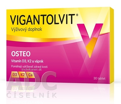 VIGANTOLVIT OSTEO tbl 1x30 ks