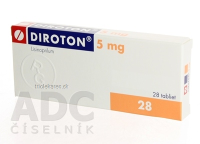 DIROTON 5 mg tbl 1x28 ks