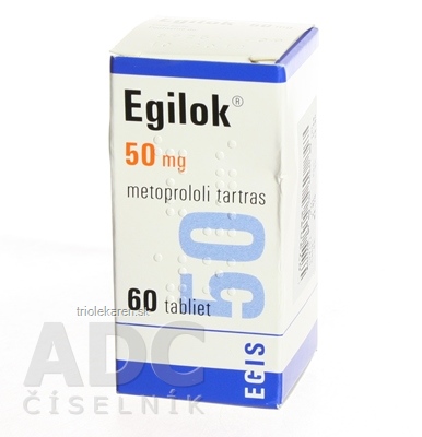 Egilok 50 mg tbl (liek.skl.hnedá) 1x60 ks