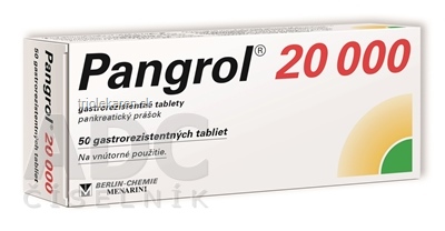 Pangrol 20 000 tbl ent (blis.Al/Al) 1x50 ks