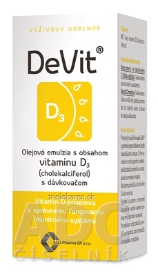 DeVit kvapky 1x22 ml