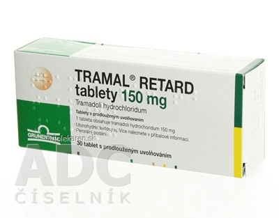 TRAMAL RETARD tablety 150 mg tbl plg (blis.Al/PVC/PVDC) 1x30 ks