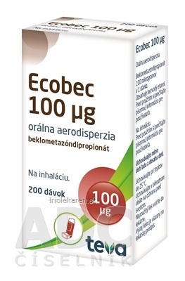 Ecobec 100 µg aer ora (obal Al tlak.+aplik.) 1x200 dos