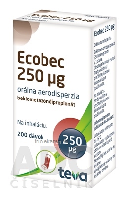 Ecobec 250 µg aer ora (obal Al tlak.+aplik.) 1x200 dos