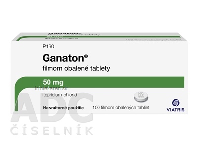 Ganaton tbl flm 50 mg (blis.PVC/PVDC/Al) 1x100 ks