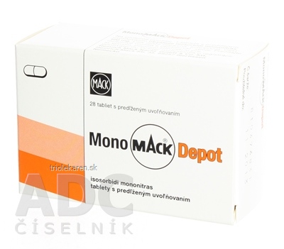 MONO MACK DEPOT tbl plg 100 mg 1x28 ks