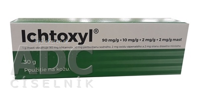 ICHTOXYL ung (tuba Al) 1x30 g