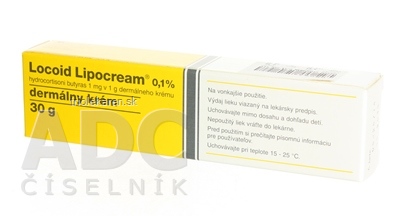 LOCOID LIPOCREAM 0,1 % crm der (tuba Al) 1x30 g