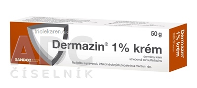 DERMAZIN 1 % krém crm (tuba Al) 1x50 g