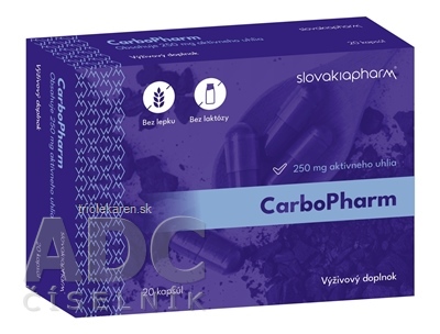 Slovakiapharm CarboPharm cps 1x20 ks