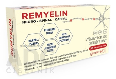 REMYELIN cps (Uridine+PEA micro+vitamíny B,C) 1x30 ks