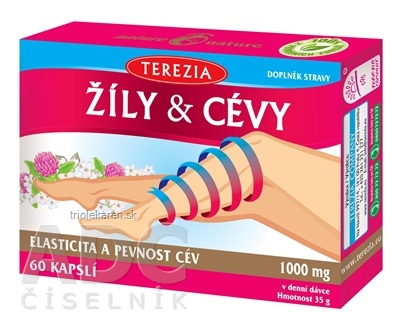 TEREZIA ŽILY & CIEVY cps 1x60 ks