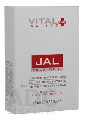 VITAL PLUS ACTIVE JAL (koncentrované kvapky s kyselinou hyalurónovou) 1x15 ml