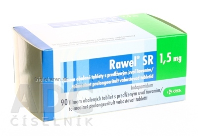 Rawel SR 1,5 mg tbl plg (blister PVC/PVDc/Al) 1x90 ks