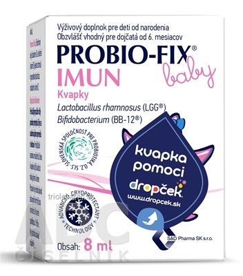 PROBIO-FIX IMUN baby kvapky 1x8 ml