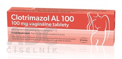 Clotrimazol AL 100 tbl vag 100 mg 1x6 ks