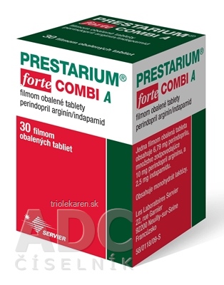 PRESTARIUM Forte COMBI A tbl flm 10 mg/2,5 mg (obal PP) 1x30 ks