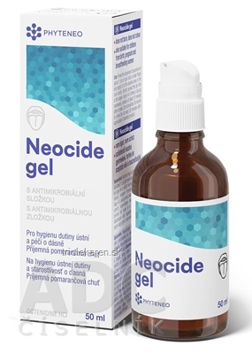 Neocide gél ENEO antibakteriálny gél pre regeneráciu ústnej mikroflóry 1x50 ml