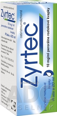 ZYRTEC gto por 200 mg (fľ.skl.jantárová) 1x20 ml