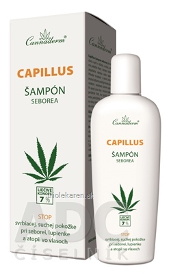 Cannaderm CAPILLUS šampón seborea 1x150 ml