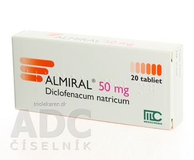 Almiral 50 mg tbl ent (blis.) 1x20 ks