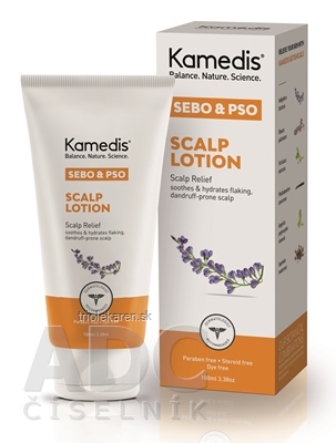 Kamedis SEBO & PSO SCALP LOTION mlieko na pokožku hlavy (inov.2019) 1x100 ml