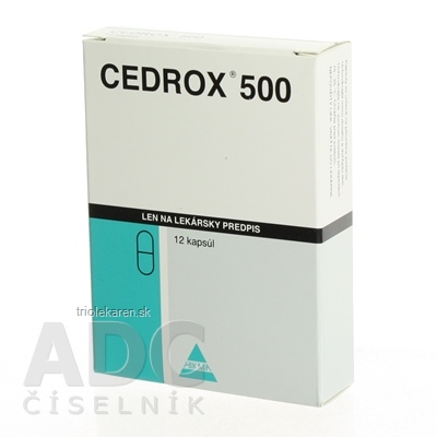 CEDROX 500 cps (blis.PVC) 1x12 ks