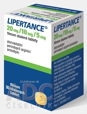 Lipertance 20 mg/10 mg/5 mg tbl flm (obal PP) 1x30 ks