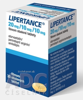 Lipertance 20 mg/10 mg/10 mg tbl flm (obal PP) 1x30 ks