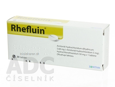 Rhefluin tbl 5,68 mg/50 mg (blis. Al/PVC) 1x30 ks