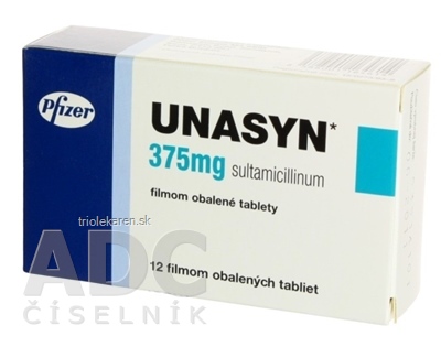 UNASYN 375 mg tbl flm (blis.PVC/PVDC/Al/PVDC) 1x12 ks