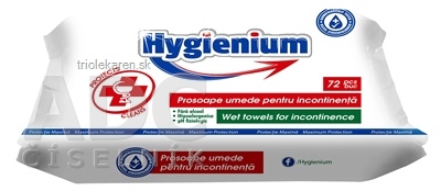 HYGIENIUM vlhčené utierky pre dospelých 1x72 ks