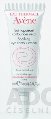 AVENE SOIN APAISANT CONTOUR DES YEUX upokojujúca emulzia na okolie očí 1x10 ml