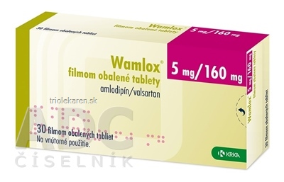 Wamlox 5 mg/160 mg filmom obalené tablety tbl flm (blis.OPA/Al/PVC/Al) 1x30 ks