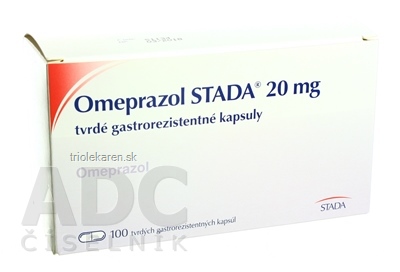 Omeprazol STADA 20 mg cps end 1x100 ks