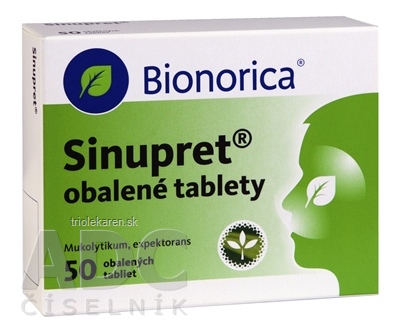 Sinupret tbl obd (blister) 1x50 ks