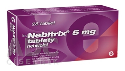 Nebitrix 5 mg tbl (blis.) 1x28 ks