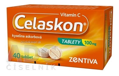 Celaskon tablety 100 mg 40 ks