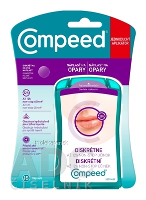 Compeed NÁPLASŤ na opary (inov. 2023) 1x15 ks