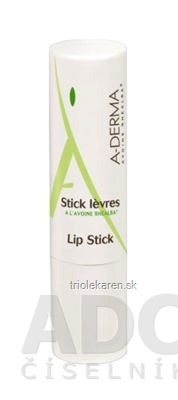 A-DERMA STICK LEVRES D’AVOINE RHEALBA tyčinka na pery 1x4 g