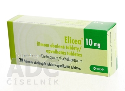 Elicea 10 mg tbl flm (blis. OPA/Al/PVC/Al) 1x28 ks