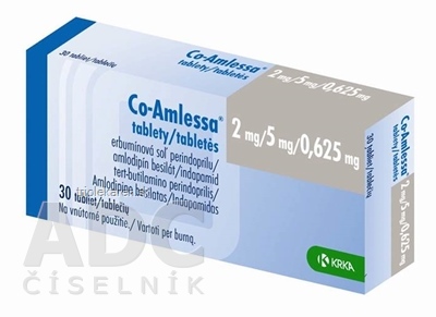 Co-Amlessa 2 mg/5 mg/0,625 mg tablety tbl (blis.) 1x30 ks