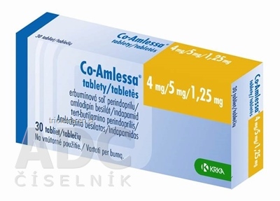 Co-Amlessa 4 mg/5 mg/1,25 mg tablety tbl (blis.) 1x30 ks