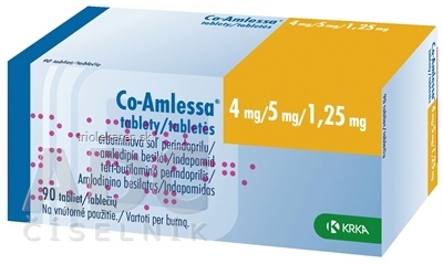 Co-Amlessa 4 mg/5 mg/1,25 mg tablety tbl (blis.) 1x90 ks