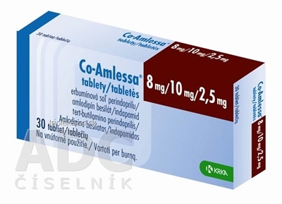 Co-Amlessa 8 mg/10 mg/2,5 mg tablety tbl (blis.) 1x30 ks