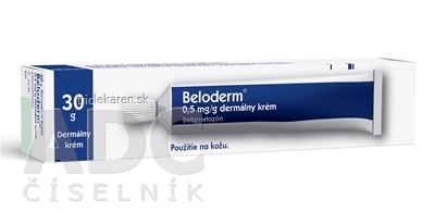 Beloderm crm der (tuba Al) 1x30 g