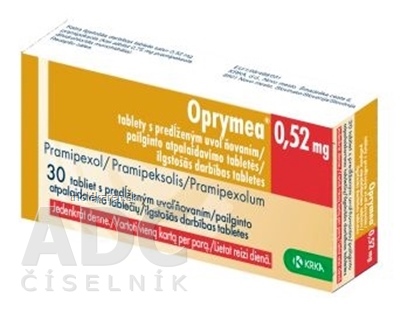 Oprymea 0,52 mg tablety s predĺženým uvoľňovaním 30 ks